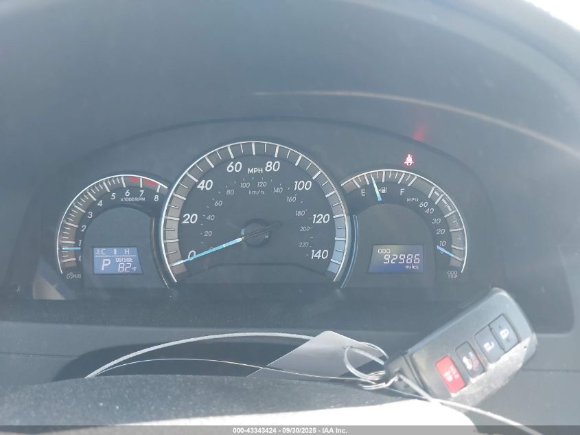 2012 Toyota Camry Se VIN: 4T1BF1FKXCU541166 Lot: 43343424