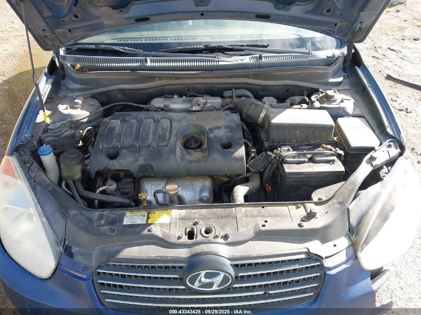 2011 Hyundai Accent Gls VIN: KMHCN4AC1BU606896 Lot: 43343428