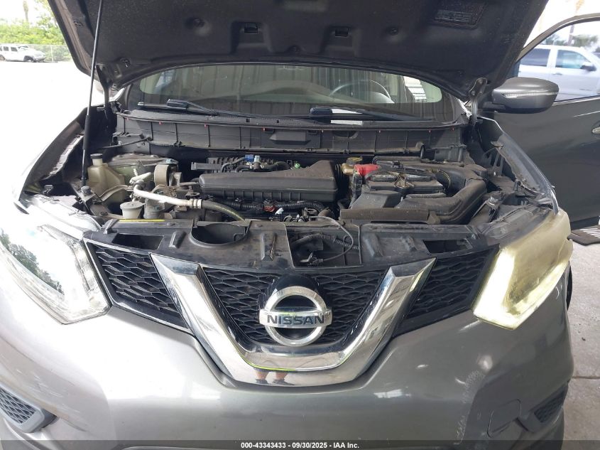 2015 Nissan Rogue S VIN: KNMAT2MT7FP546905 Lot: 43343433