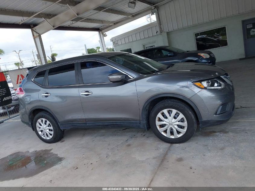 2015 Nissan Rogue S VIN: KNMAT2MT7FP546905 Lot: 43343433