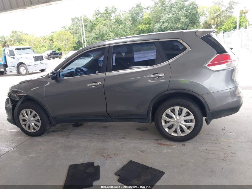 2015 Nissan Rogue S VIN: KNMAT2MT7FP546905 Lot: 43343433