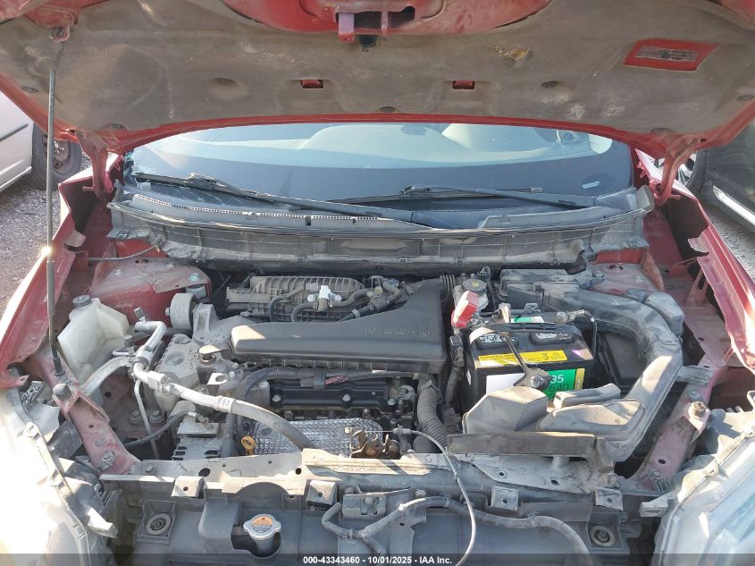 2016 Nissan Rogue S VIN: 5N1AT2MT6GC841935 Lot: 43343460