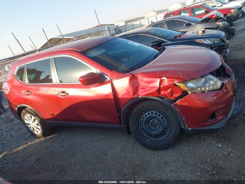 2016 Nissan Rogue S VIN: 5N1AT2MT6GC841935 Lot: 43343460