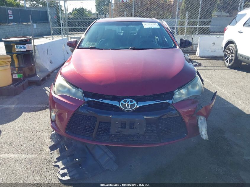 2015 Toyota Camry Se VIN: 4T1BF1FK2FU889354 Lot: 43343462