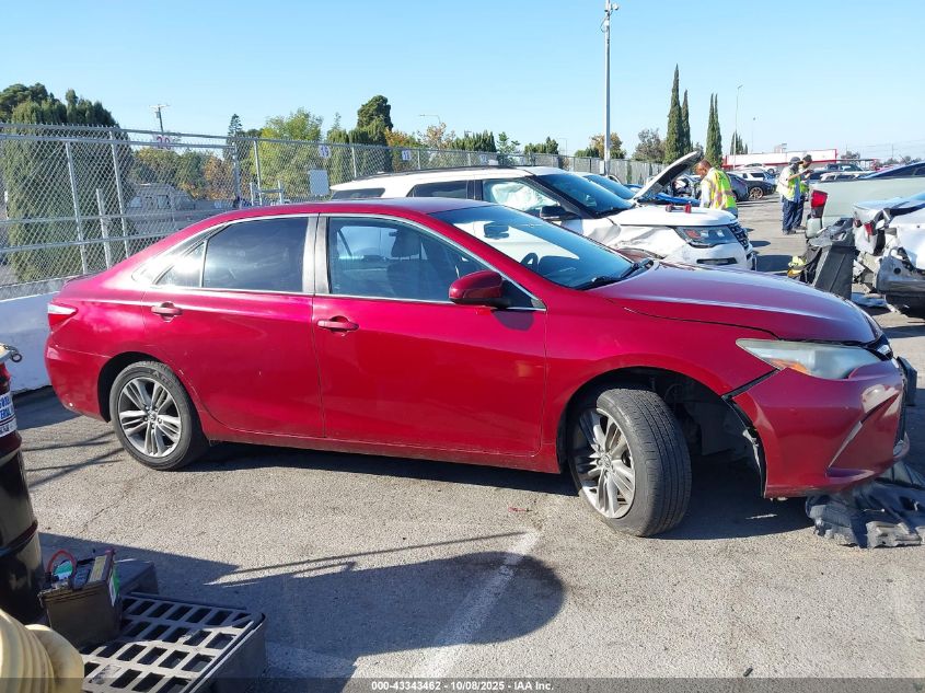 2015 Toyota Camry Se VIN: 4T1BF1FK2FU889354 Lot: 43343462