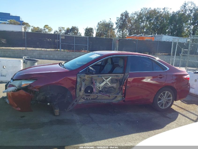 2015 Toyota Camry Se VIN: 4T1BF1FK2FU889354 Lot: 43343462