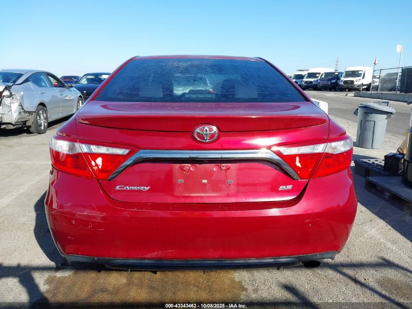 2015 Toyota Camry Se VIN: 4T1BF1FK2FU889354 Lot: 43343462