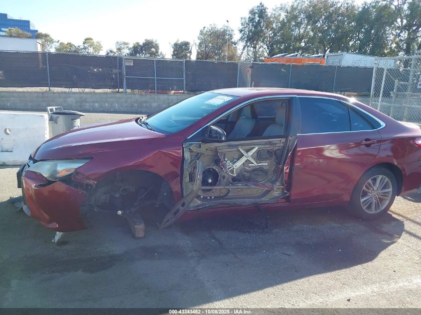 2015 Toyota Camry Se VIN: 4T1BF1FK2FU889354 Lot: 43343462