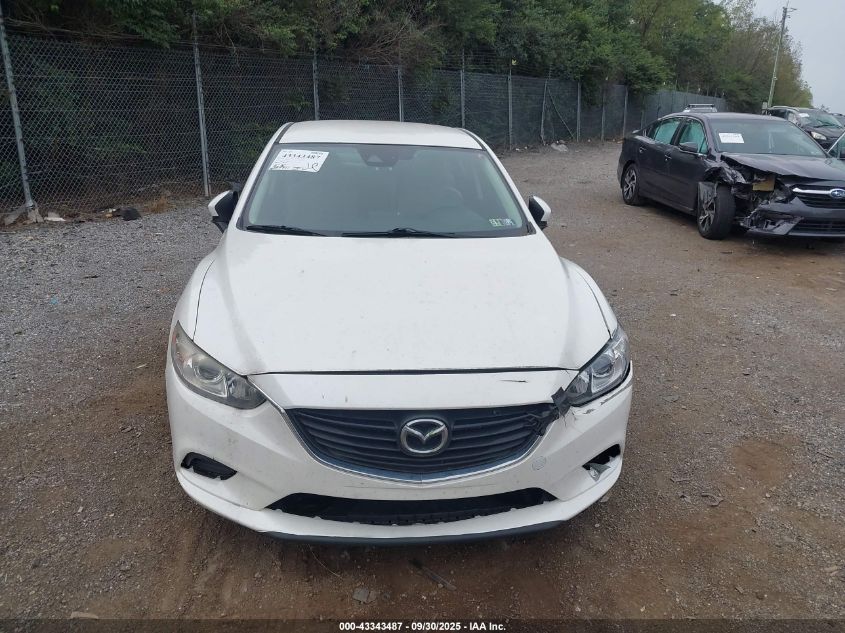 2017 Mazda Mazda6 Touring VIN: JM1GL1V53H1111065 Lot: 43343487