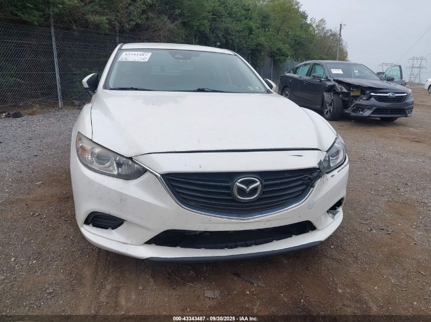 2017 Mazda Mazda6 Touring VIN: JM1GL1V53H1111065 Lot: 43343487