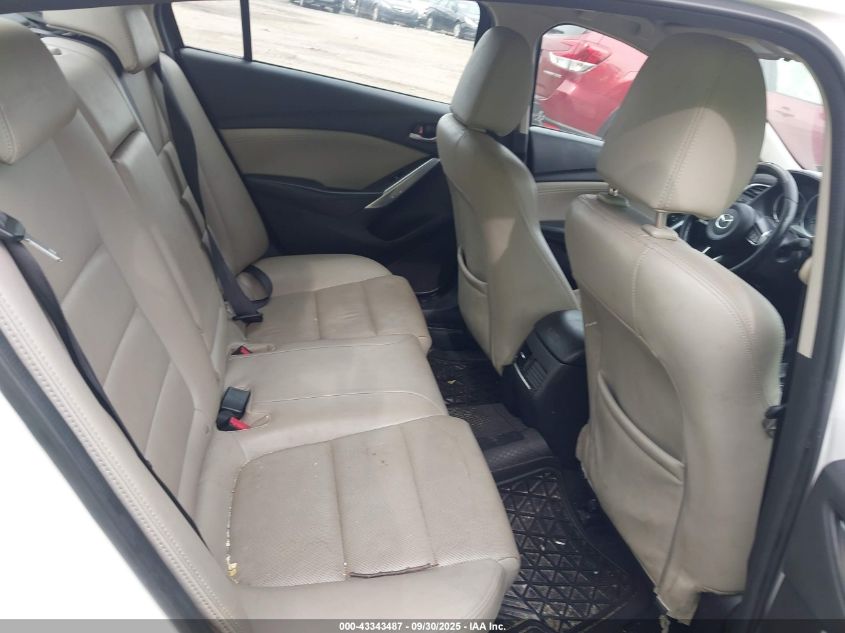 2017 Mazda Mazda6 Touring VIN: JM1GL1V53H1111065 Lot: 43343487