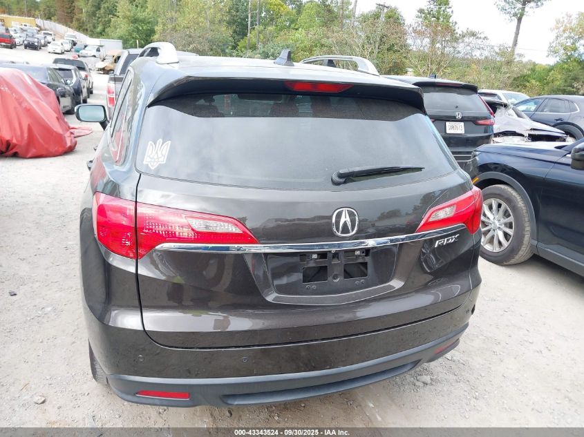 2014 Acura Rdx VIN: 5J8TB3H58EL014390 Lot: 43343524
