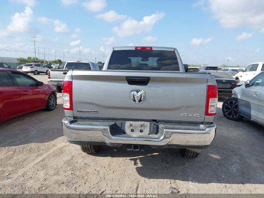 2024 Ram 2500 Big Horn 4X4 6'4 Box VIN: 3C6UR5DL8RG303021 Lot: 43343543