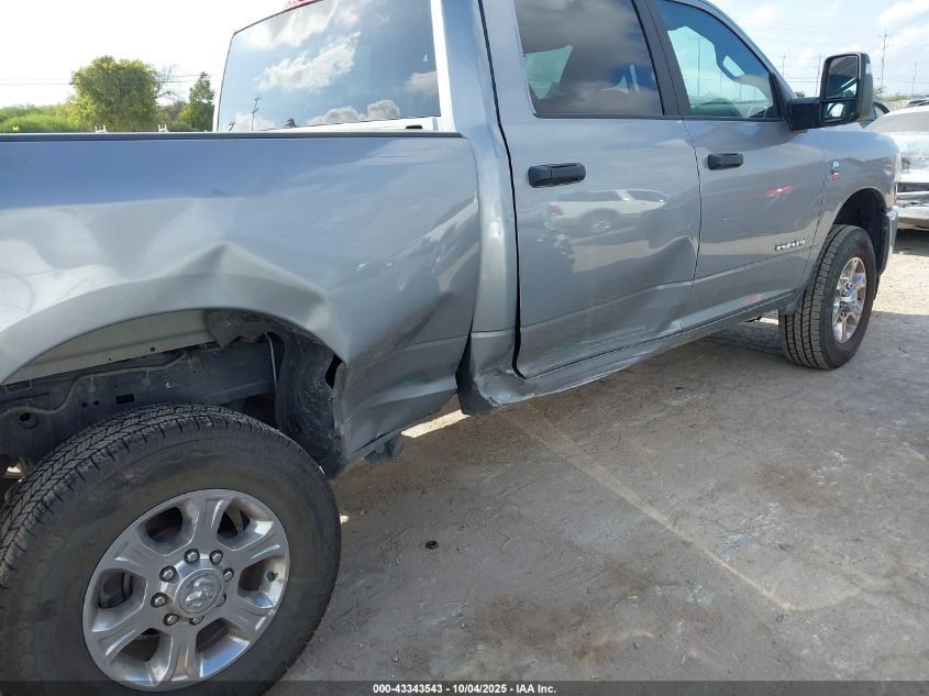 2024 Ram 2500 Big Horn 4X4 6'4 Box VIN: 3C6UR5DL8RG303021 Lot: 43343543