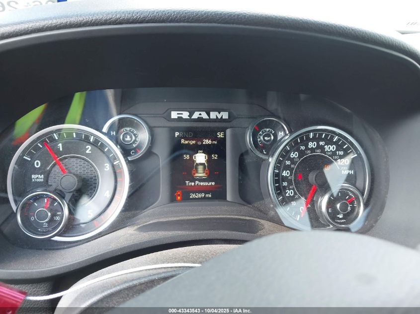 2024 Ram 2500 Big Horn 4X4 6'4 Box VIN: 3C6UR5DL8RG303021 Lot: 43343543