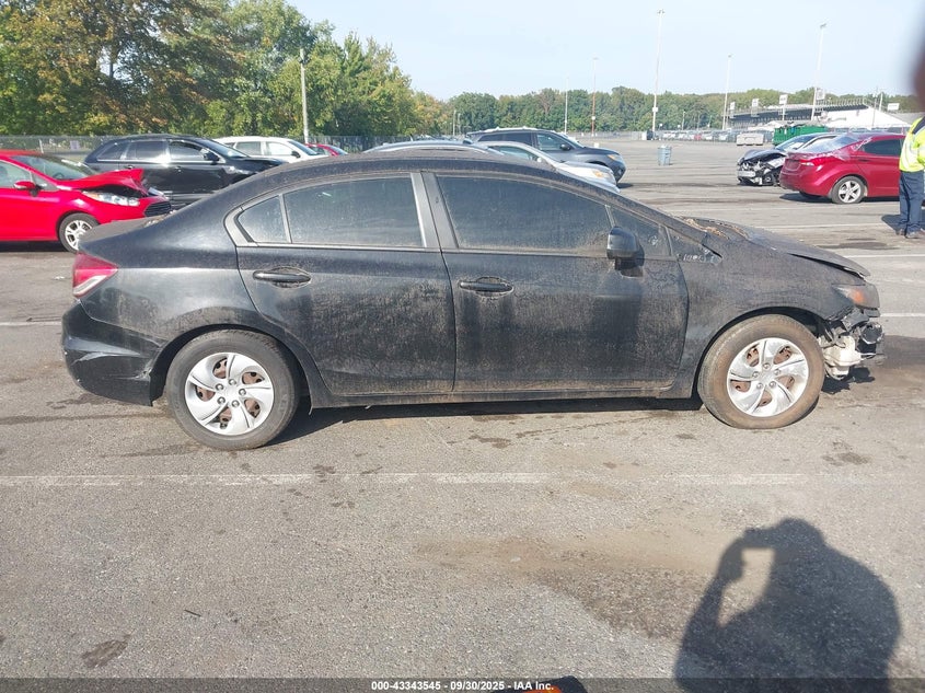 2013 HONDA CIVIC LX - 19XFB2F56DE265019