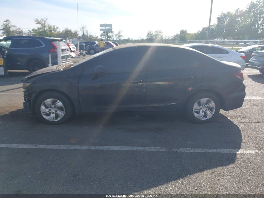 2013 HONDA CIVIC LX - 19XFB2F56DE265019