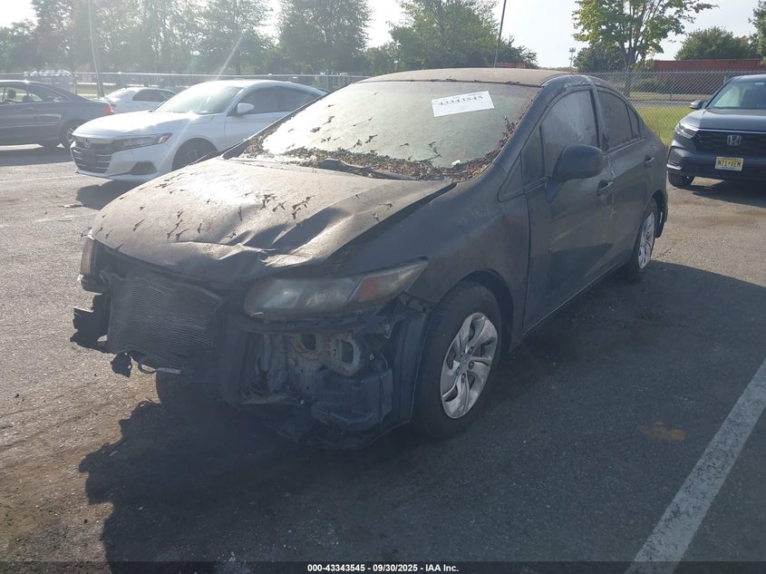 2013 HONDA CIVIC LX - 19XFB2F56DE265019