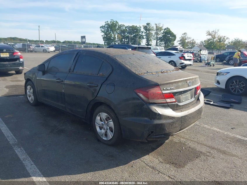2013 HONDA CIVIC LX - 19XFB2F56DE265019