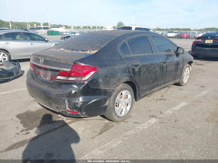 2013 HONDA CIVIC LX - 19XFB2F56DE265019