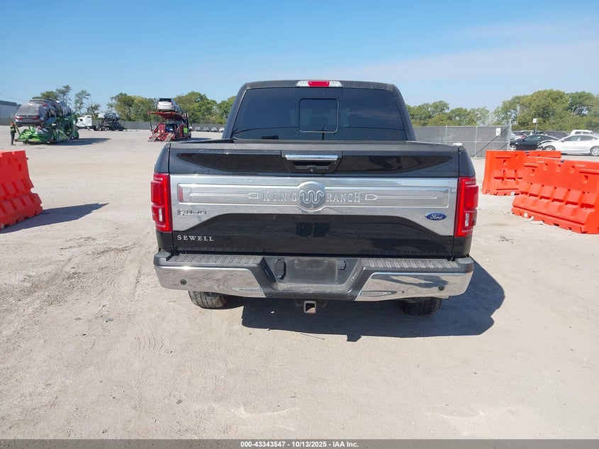 2015 Ford F-150 King Ranch VIN: 1FTEW1EG1FFB82720 Lot: 43343547
