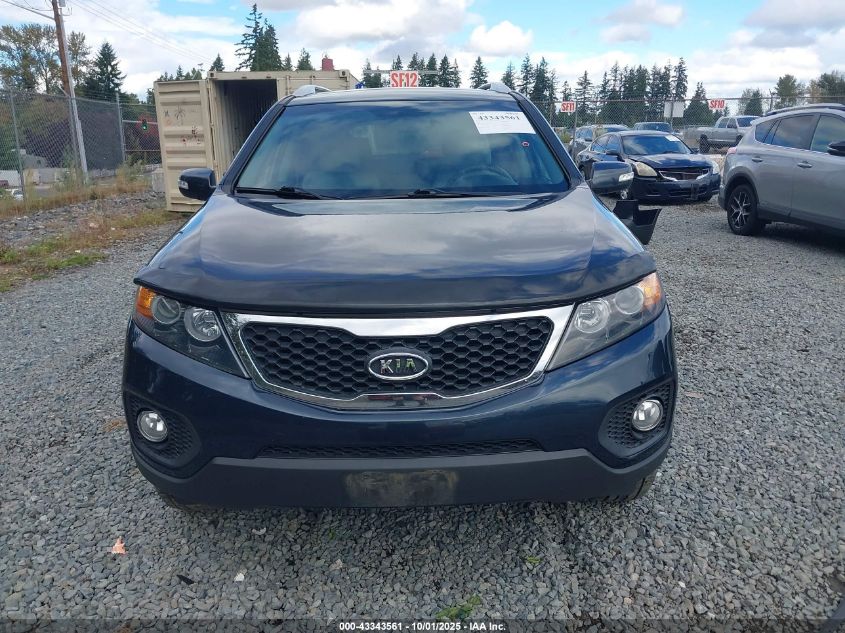2013 Kia Sorento Lx VIN: 5XYKT3A60DG382549 Lot: 43343561