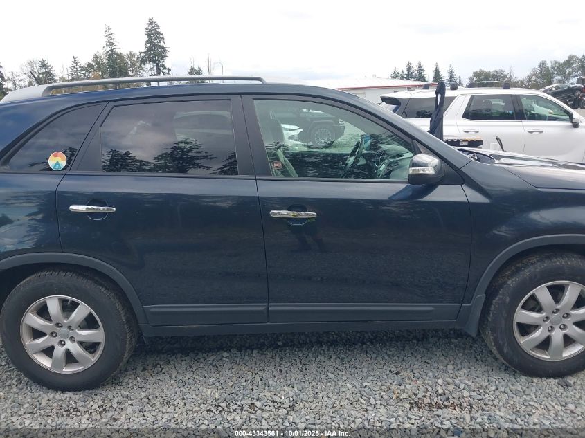 2013 Kia Sorento Lx VIN: 5XYKT3A60DG382549 Lot: 43343561