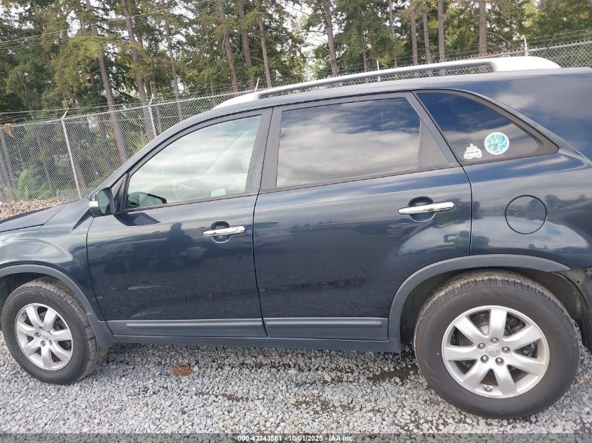 2013 Kia Sorento Lx VIN: 5XYKT3A60DG382549 Lot: 43343561