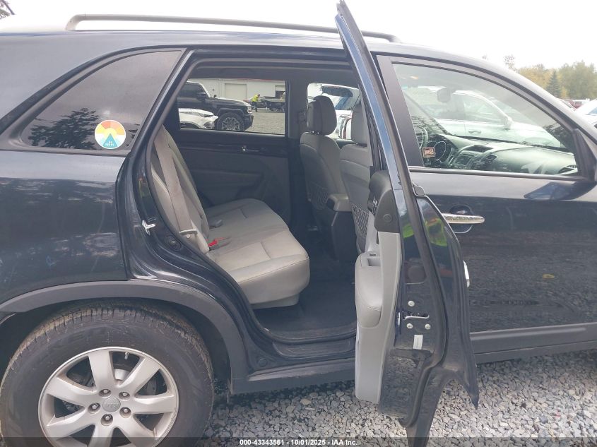 2013 Kia Sorento Lx VIN: 5XYKT3A60DG382549 Lot: 43343561