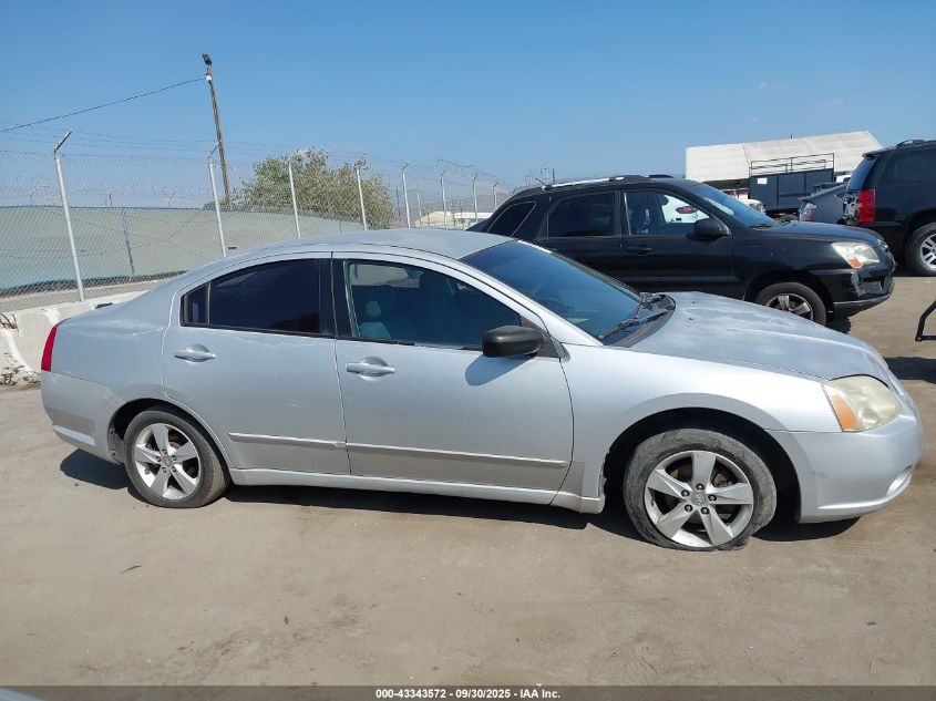 2005 Mitsubishi Galant Es/Se VIN: 4A3AB36F65E059718 Lot: 43343572