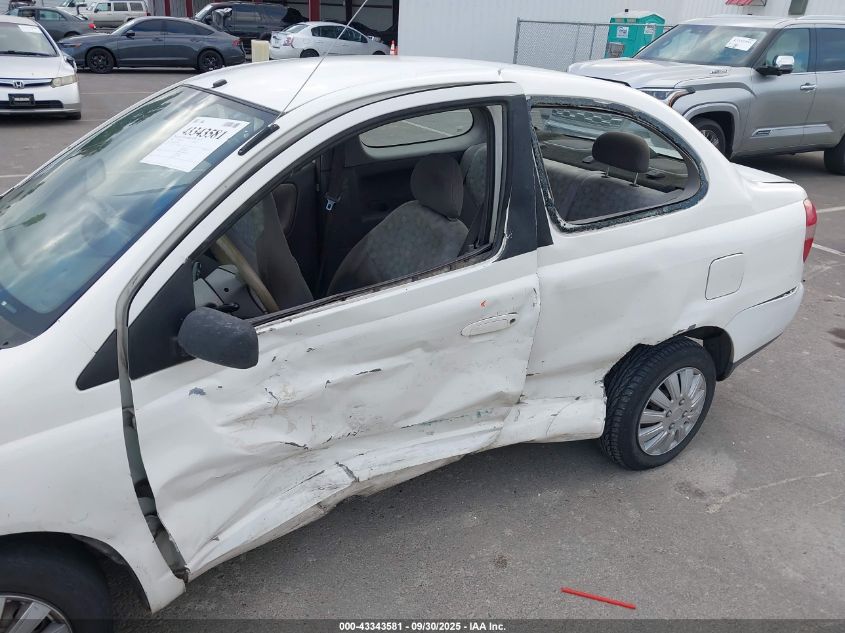 2000 Toyota Echo VIN: JTDAT1236Y5014251 Lot: 43343581