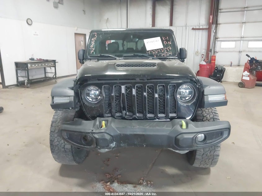 2021 Jeep Gladiator Mojave 4X4 VIN: 1C6JJTEG4ML537524 Lot: 43343587