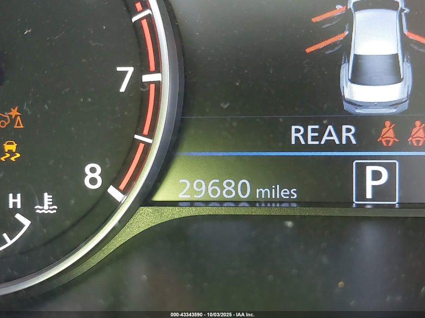 2025 Nissan Altima Sv Fwd VIN: 1N4BL4DV4SN308006 Lot: 43343590