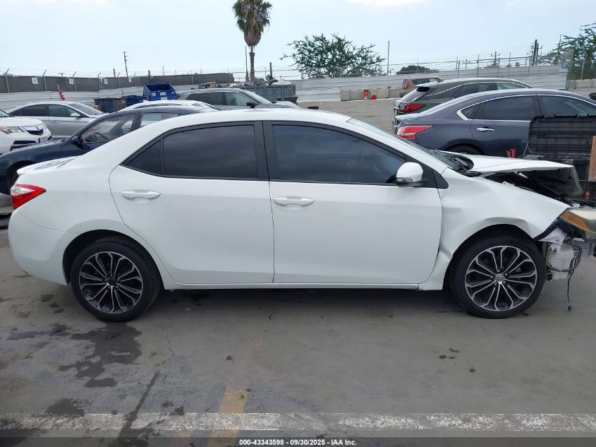 2015 Toyota Corolla S Plus VIN: 2T1BURHE8FC338584 Lot: 43343598