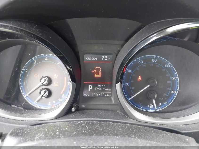 2015 Toyota Corolla S Plus VIN: 2T1BURHE8FC338584 Lot: 43343598