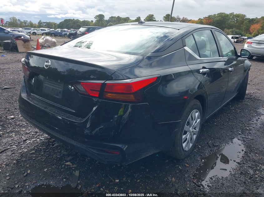 2019 Nissan Altima 2.5 2.5 S Black Lot 111043343603 Vin 1N4BL4BVXKC193765