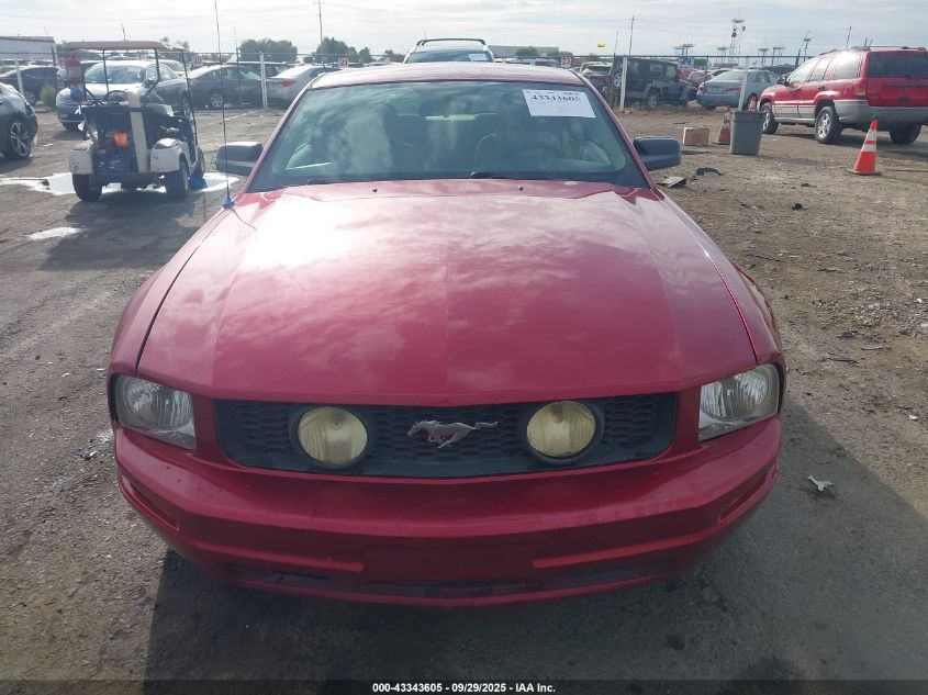 2005 Ford Mustang V6 Deluxe/V6 Premium VIN: 1ZVFT80N955158307 Lot: 43343605