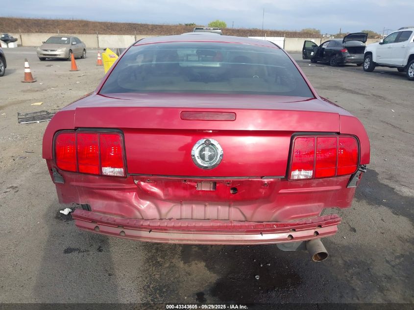 2005 Ford Mustang V6 Deluxe/V6 Premium VIN: 1ZVFT80N955158307 Lot: 43343605