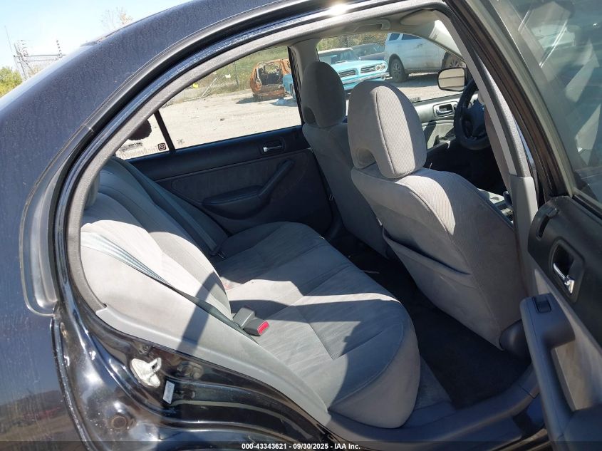 2005 Honda Civic Lx VIN: 2HGES16535H628759 Lot: 43343621