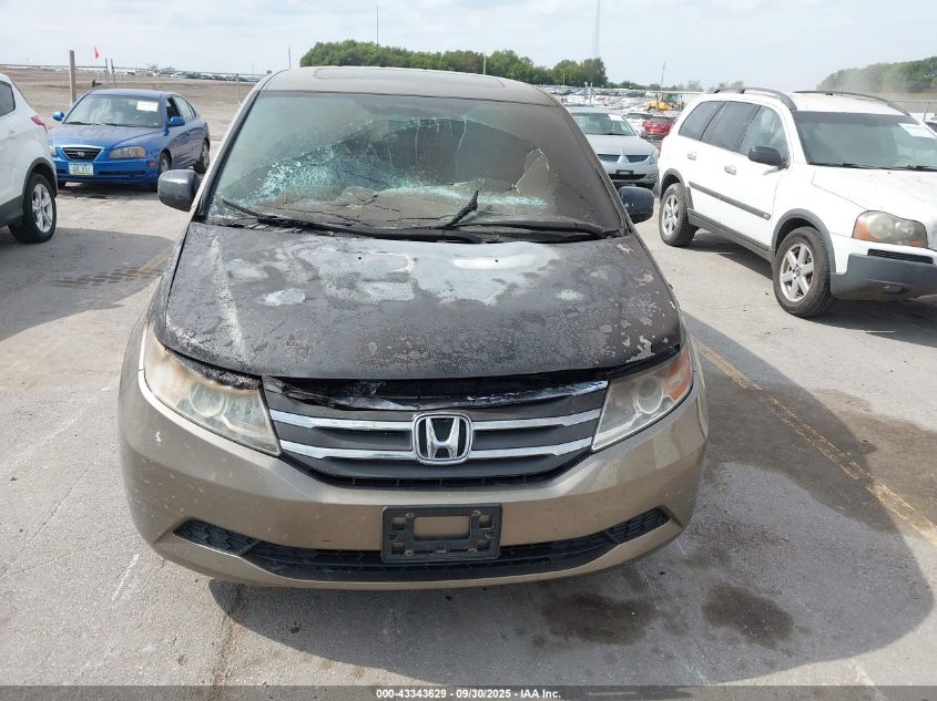 2011 Honda Odyssey Ex-L VIN: 5FNRL5H64BB035939 Lot: 43343629