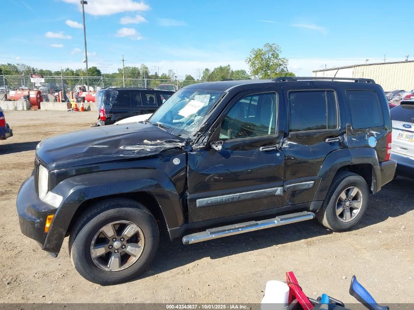 2008 Jeep Liberty Sport VIN: 1J8GN28K28W221019 Lot: 43343637