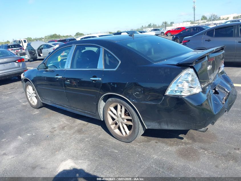 2013 Chevrolet Impala Ltz VIN: 2G1WC5E33D1101067 Lot: 43343643