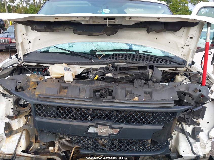 2016 Chevrolet Express 2500 Work Van VIN: 1GCWGAFG9G1165372 Lot: 43343645