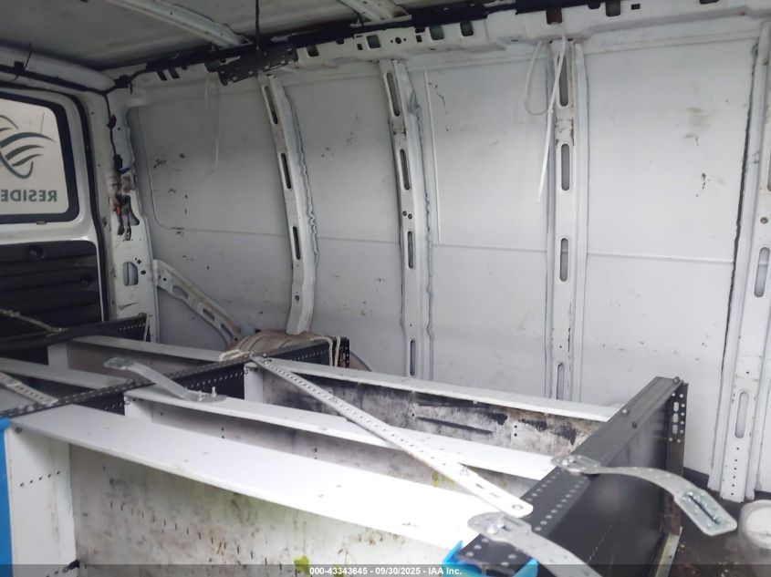 2016 Chevrolet Express 2500 Work Van VIN: 1GCWGAFG9G1165372 Lot: 43343645