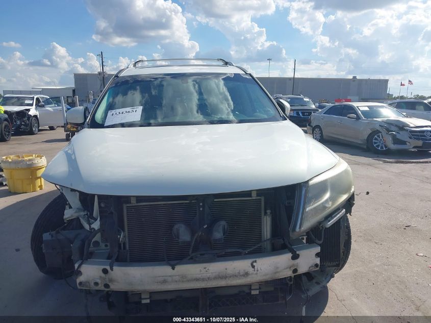 2013 Nissan Pathfinder Sl VIN: 5N1AR2MN0DC634727 Lot: 43343651