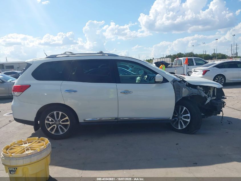 2013 Nissan Pathfinder Sl VIN: 5N1AR2MN0DC634727 Lot: 43343651