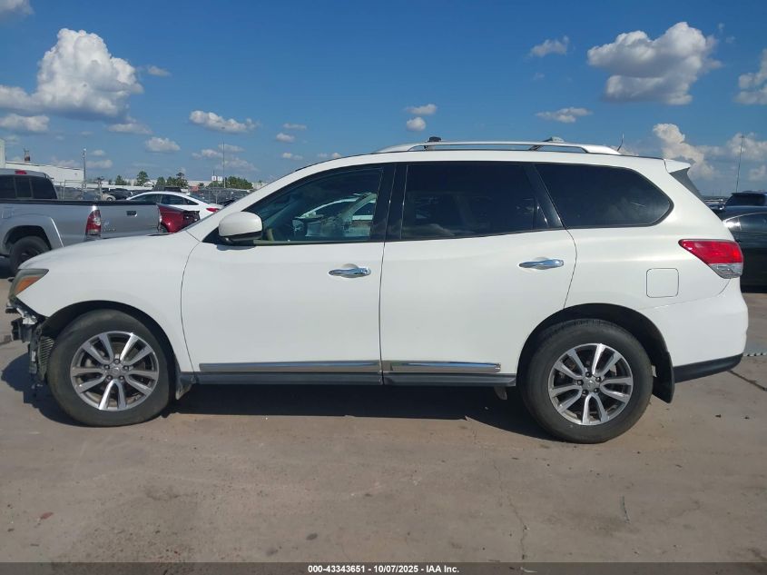 2013 Nissan Pathfinder Sl VIN: 5N1AR2MN0DC634727 Lot: 43343651