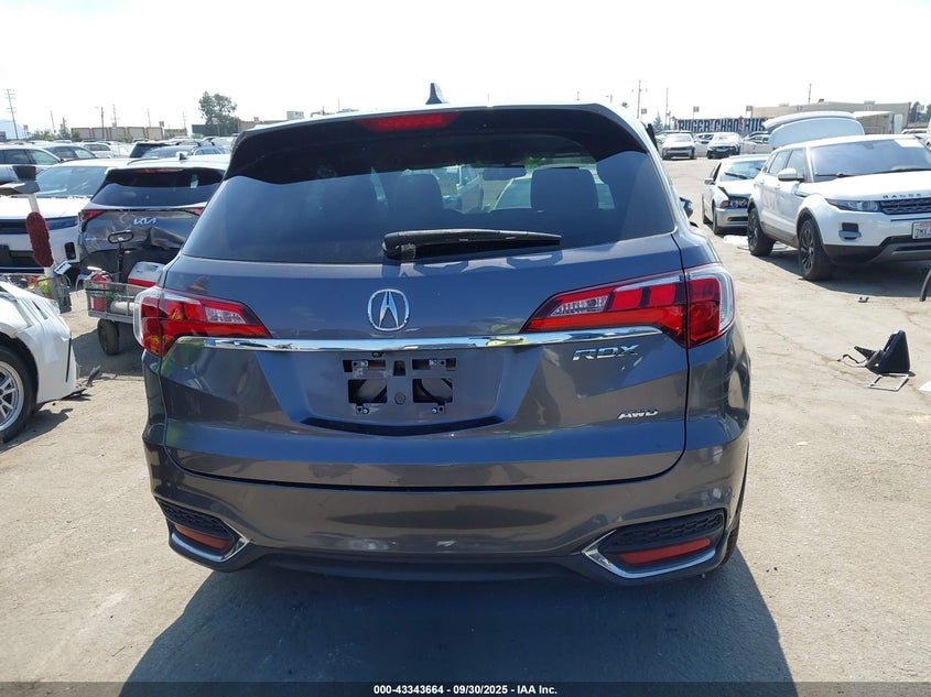 2017 ACURA RDX TECHNOLOGY   ACURAWATCH PLUS PACKAGES/W/TECHNOLOGY PACKAGE - 5J8TB4H50HL037267