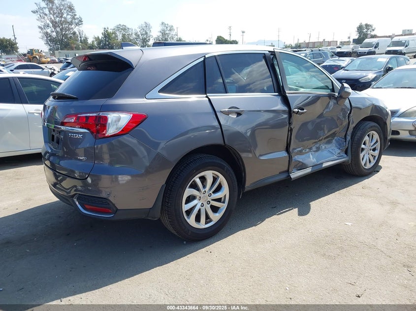 2017 ACURA RDX TECHNOLOGY   ACURAWATCH PLUS PACKAGES/W/TECHNOLOGY PACKAGE - 5J8TB4H50HL037267