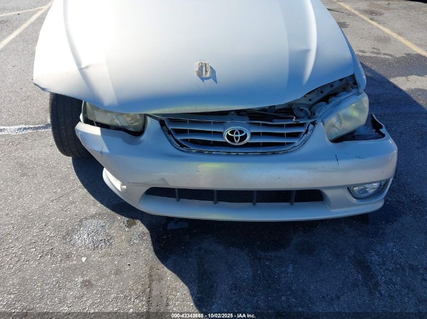 2001 Toyota Corolla S VIN: 1NXBR12E21Z458769 Lot: 43343668